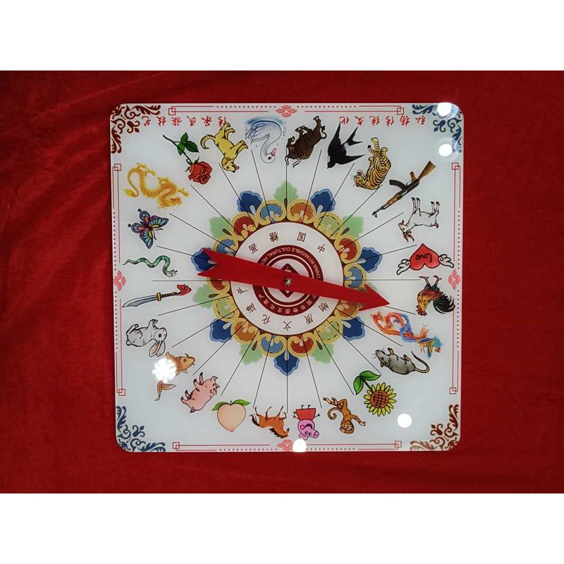 糖画转盘十二生肖转盘摆摊工具专用转盘引流招揽娱乐工具摆摊专用