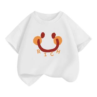 亲子装夏装2025新款一家三口四口夏季纯棉休闲母子母女短袖t恤潮