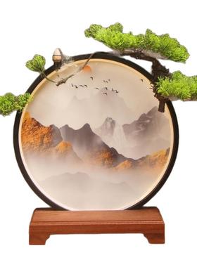 发光LED灯圈倒流香摆件