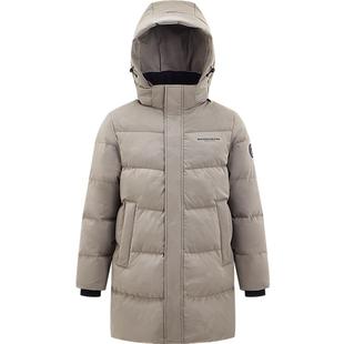 【经典热销】波司登25新款男士连帽羽绒服加厚中长款保暖百搭90绒