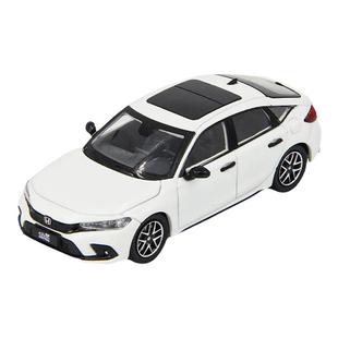 1比43车模2023十一代本田思域Hatchback合金小汽车仿真模型玩具车
