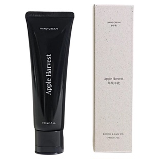 荒朴ROUGH&RAW CO香氛护手霜苹果丰收清爽润肤持久留香便携小黑管