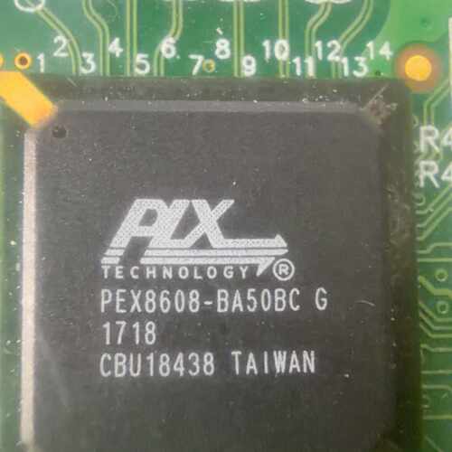 溢价-PLX PEX8608-BA50BC G芯片，3个FRESC