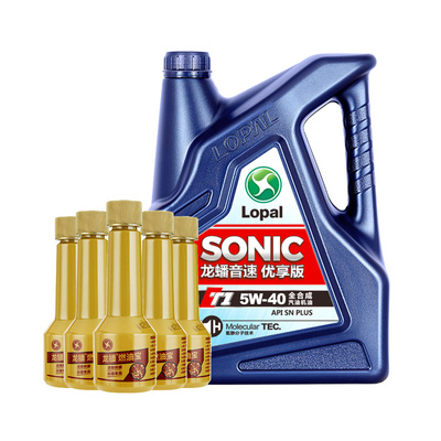 龙蟠T15w40机油4L+6瓶燃油宝