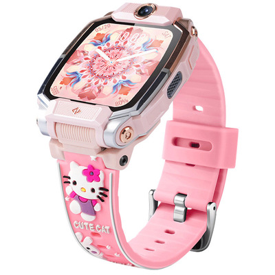 适用于小天才Z10/Z9/Z8/Z7手表表带儿童软硅胶立体浮雕印花学生电话Z1y Z5 Z6pro卡通腕带Q1 q2D2A D3配工具