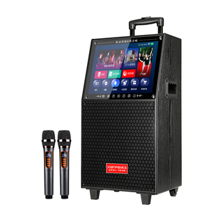 先飞户外K歌音箱广场舞音响带显示屏家庭KTV家用功放唱点歌机一体