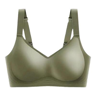 无痕内衣大胸显小美背文胸