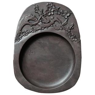 赋比兴 国家非遗 肇庆端砚砚台《和谐之春》宋坑砚台 5寸正宗老坑天然原石纯手工高档砚台 文房四宝笔墨纸砚