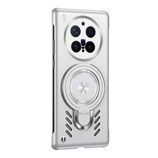 石墨烯无边框适用于vivoX300Pro手机壳折叠支架x300专用保护套x200Ultra超薄散热x100s半包硬外壳高级Promimi