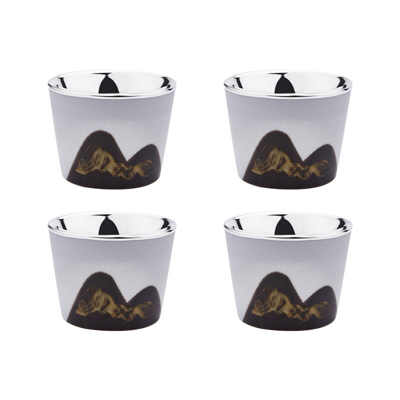 顺钦银楼足银小青山茶具礼物