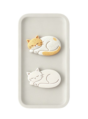 可爱小猫冰箱贴粘土模具猫咪创意