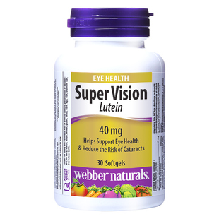 Webber Naturals伟博天然叶黄素40毫克 30粒