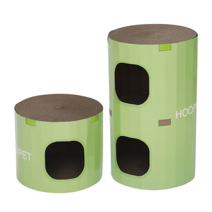 猫抓板窝耐磨不掉屑双层纸箱瓦楞纸超大猫窝圆形猫咪用品磨爪神器