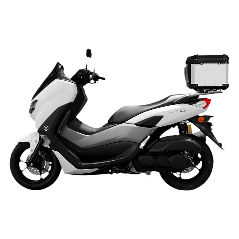 適用于雅馬哈NMAX155摩托車鋁合金后尾箱XMANX300改裝尾架后備箱