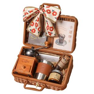 手磨咖啡机香薰礼盒生日礼物女生送闺蜜朋友实用老师伴手礼女伴娘