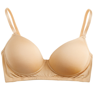 有致6A级双面真丝内衣女无钢圈亲肤透气睡眠显胸小桑蚕丝亲肤文胸