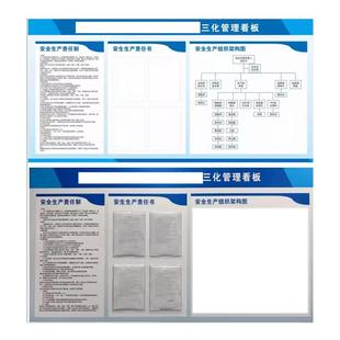 六化岗位安全操作手册明白卡四知卡员工安全手册四色疏散图风险牌