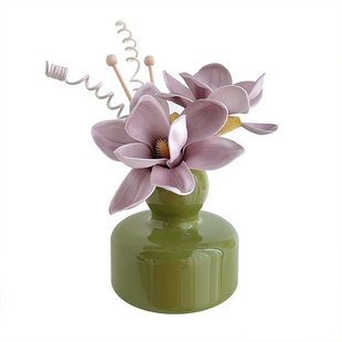 芬兰玻璃扩香薰瓶迷你小花瓶桌面摆件装饰室内家用持久留香分装瓶