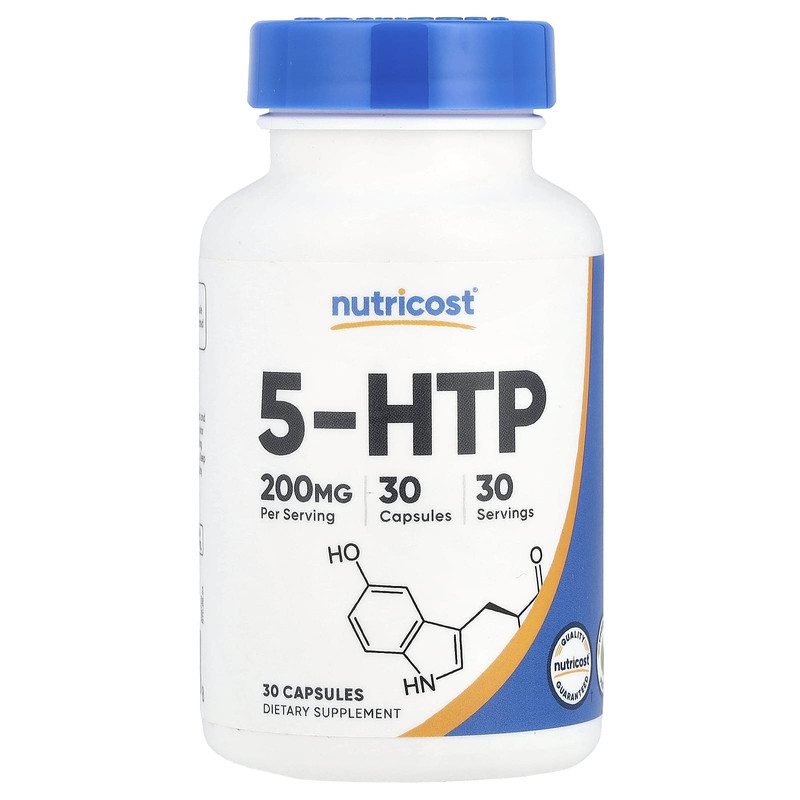 Nutricost5-羟基色氨酸5-HTP情绪睡眠平衡压力健康