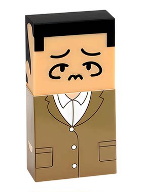 秃头橡皮擦网红趣味搞怪奇葩老头像擦儿童小学生可爱铅笔象皮擦