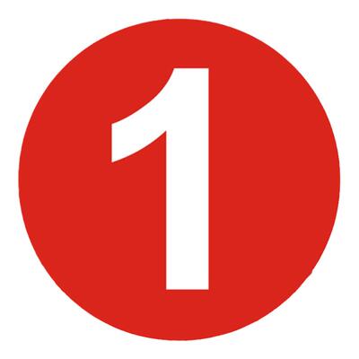 加粘防水编号数字贴印字定制LOGO