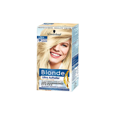 自营施华蔻漂发剂白金不伤