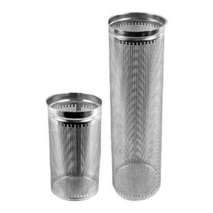 不锈钢袋式过滤器网篮圆筒支撑篮冲孔网网桶滤筒过滤网篮过滤内胆