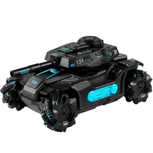 黑科技遥控坦克可开炮高级对战玩具车男孩充电手势感应巨型遥控车