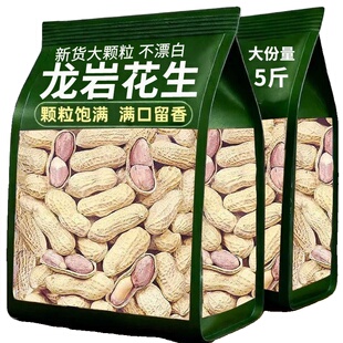 福建龙岩花生蒜香味湿烤五香味带壳米下酒菜旗舰店年货炒货特产