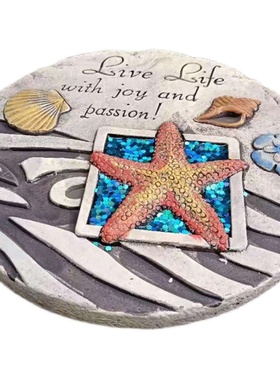 美式风草坪系列园林水泥垫脚石