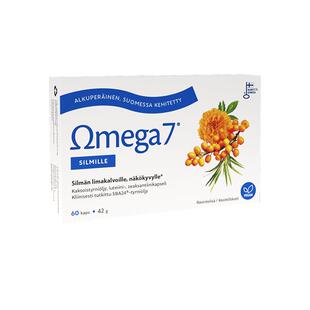 芬兰进口Omega7护眼专利眼干涩疲劳非深海鱼油叶黄素沙棘油精华
