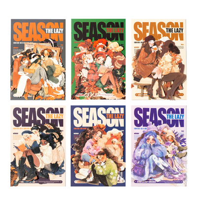 裁边贴纸特油复古人物居家纸质