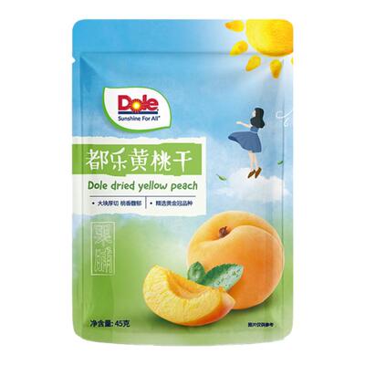 dole都乐厚切黄桃干280g