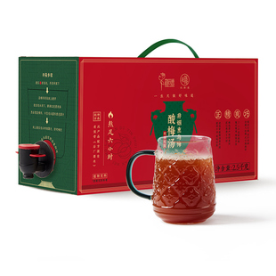 临期老饭骨老北京非烟熏乌梅酸梅汤2.5kg桶装家用酸梅汤饮料整箱