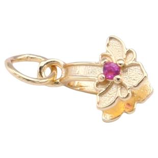 s925纯银镀18k金配件吊坠卡扣头平安环夹扣连接扣翡翠和田玉银扣