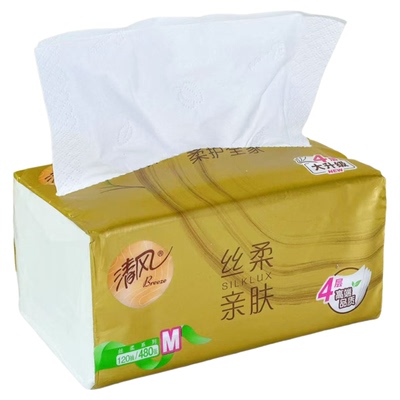 清风190*154规格120抽48包抽纸