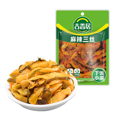 吉香居麻辣三丝下饭菜榨菜咸菜