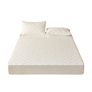 海澜之家全棉纯棉床笠单件加厚床垫保护罩床套防滑夹棉防尘罩床罩