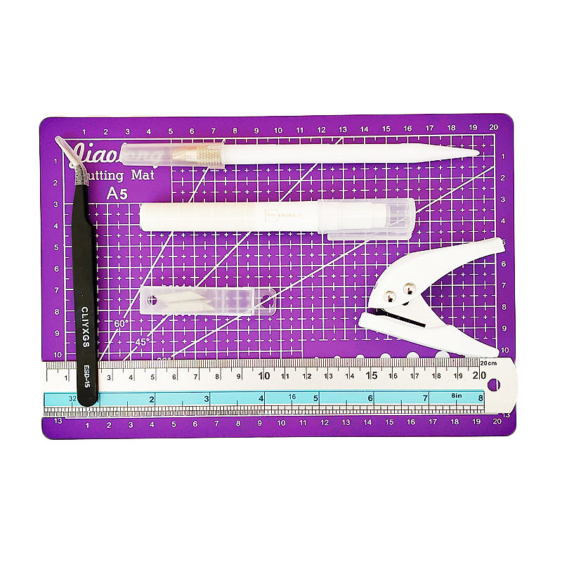 做手账的工具实用全套刻刀本子