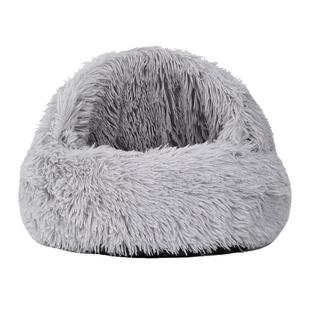 猫窝四季通用半封闭式猫咪安全感窝过冬猫窝大号睡袋猫窝冬天保暖