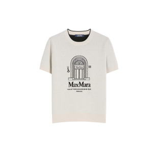 【春夏礼遇】MaxMara 2026春夏女装绵羊毛混纺短袖T恤9361196106&