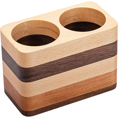 实木创意桌面笔筒收纳盒