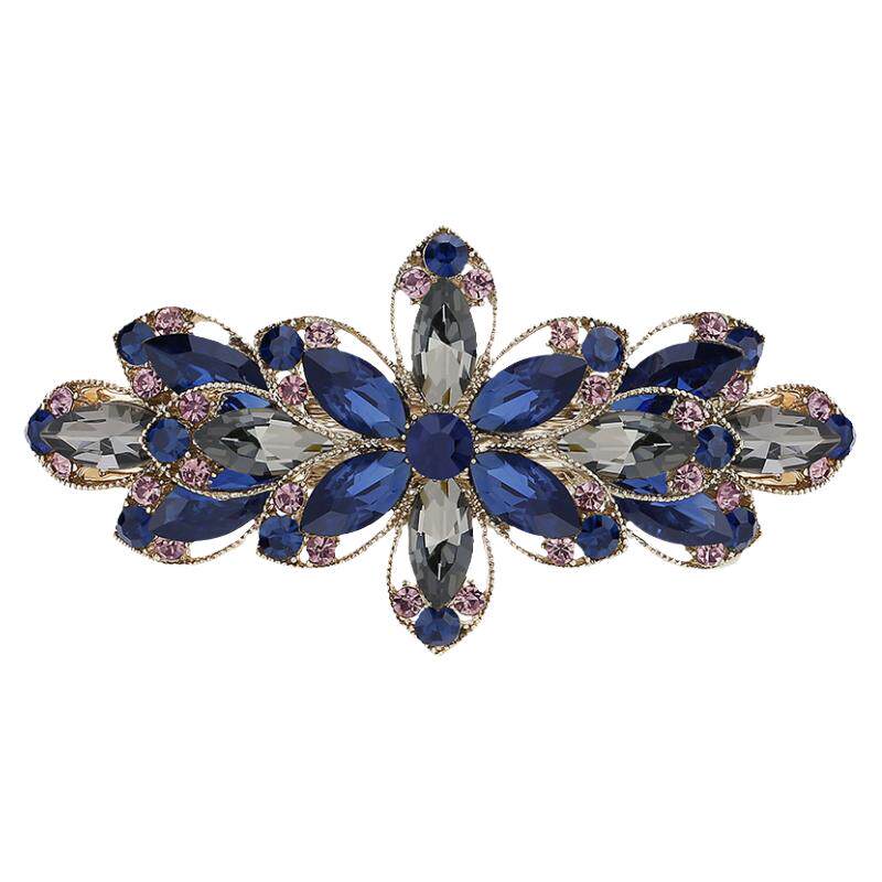 【紫罗兰正版】别季花朵款发夹女尾夹高级感轻奢发饰生日礼物