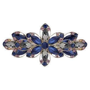 【紫罗兰正版】别季花朵款发夹女尾夹高级感轻奢发饰生日礼物