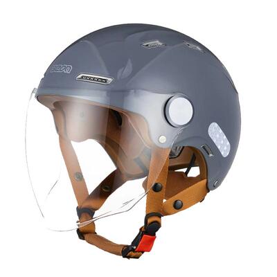 BEON电动车摩托车头盔半盔男冬季