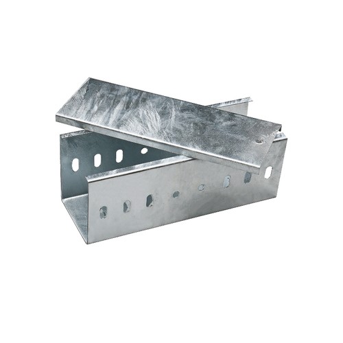 热浸锌桥架65微米热镀锌电缆桥架户外锌铝镁金属槽式分隔梯式线槽