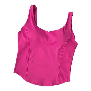 吊带美背健身背心女跑步防震运动内衣聚拢显瘦裸感瑜伽文胸外穿