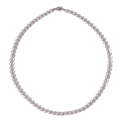 TONE气质百搭银灰色珍珠项链