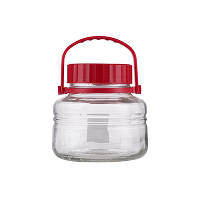 日本进口玻璃罐泡酒瓶子密封罐