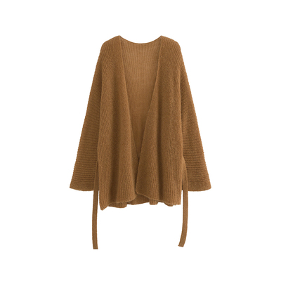 秋季慵懒风马海毛开衫